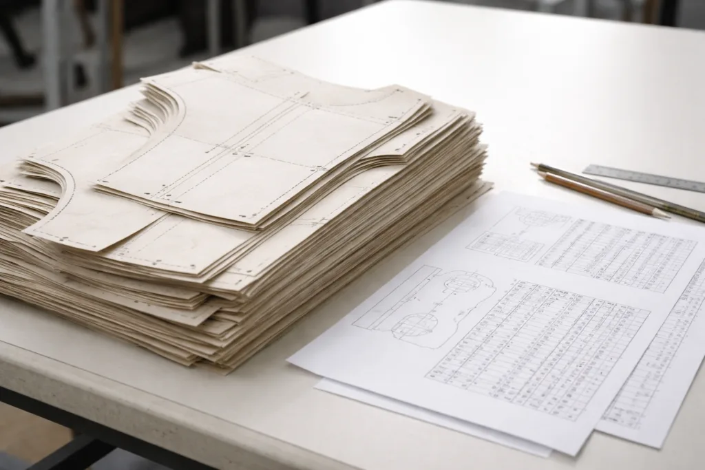 graded pattern templates charts