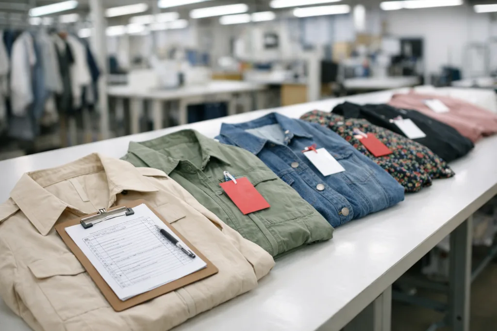 How to Master Apparel Sample Types: From Proto to PPS 3 pps qc garment factory