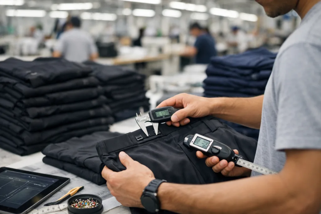 The Actionable Returns Reduction Playbook for Apparel Brands: Control Points from Pattern to Packing 2 qc inspection garment production