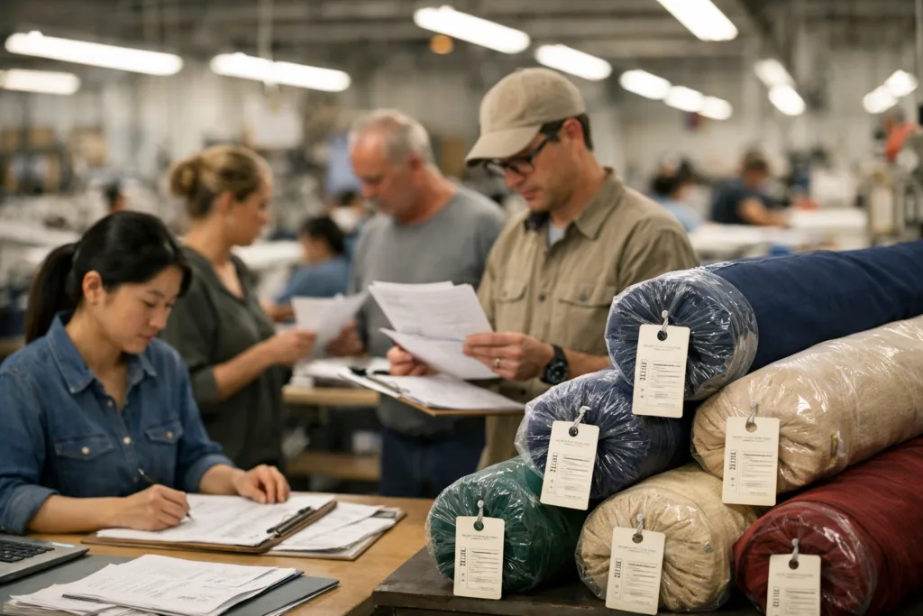 The Ultimate Guide to OEKO-TEX vs GRS vs GOTS: What Apparel Brands Really Need 2 garment certification workflow factory