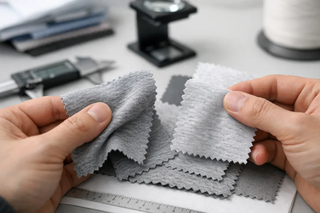 T-Shirt Fabric Showdown: Comfort vs Durability Costs Explained 2 quality control jersey knit blends