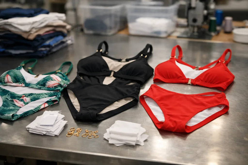 What Are Swimsuits Made Of? 11 Essential Material Facts to Make Your Next Bulk Order Smarter 3 swimsuit material qc inspection