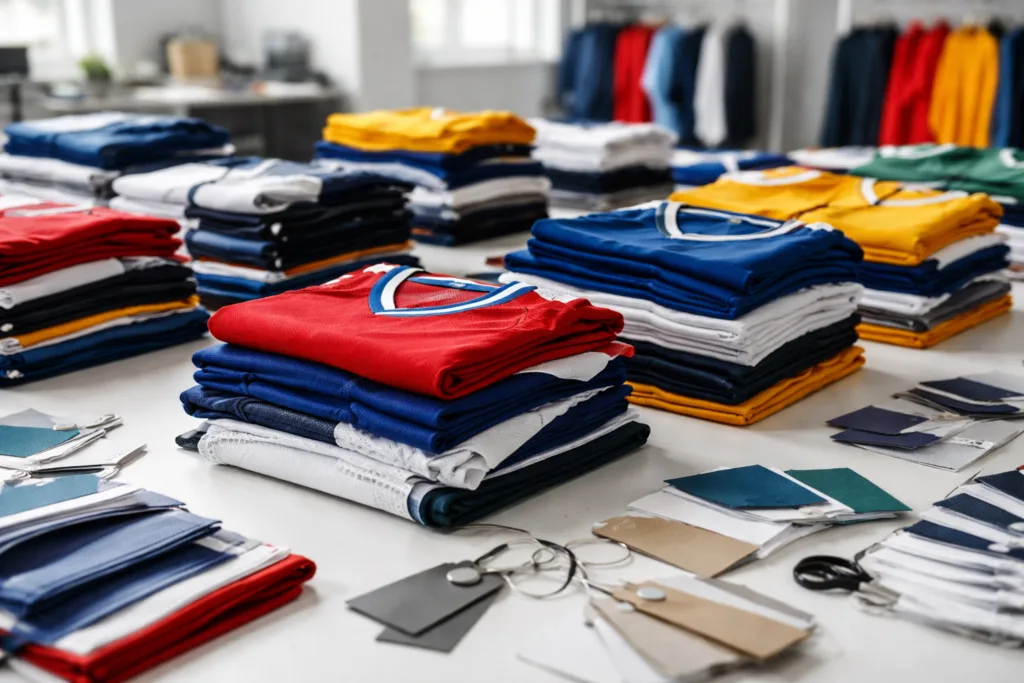 Bulk Team Apparel Orders: 11 Key Questions Sourcing Pros Never Skip 1 bulk team apparel sample review table