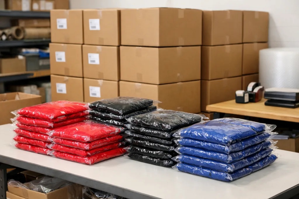 Bulk Teamwear Production: Overcoming Common Pitfalls with Practical Solutions 3 bulk teamwear packaging labeling