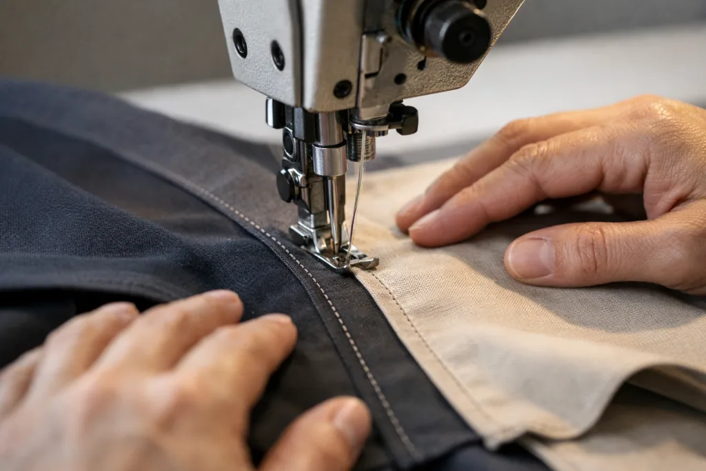 The Essential Guide to the Cut and Sew Clothing Manufacturing Process—How It Works, What to Watch, and How to Succeed 2 cut sew panel assembly sewing process