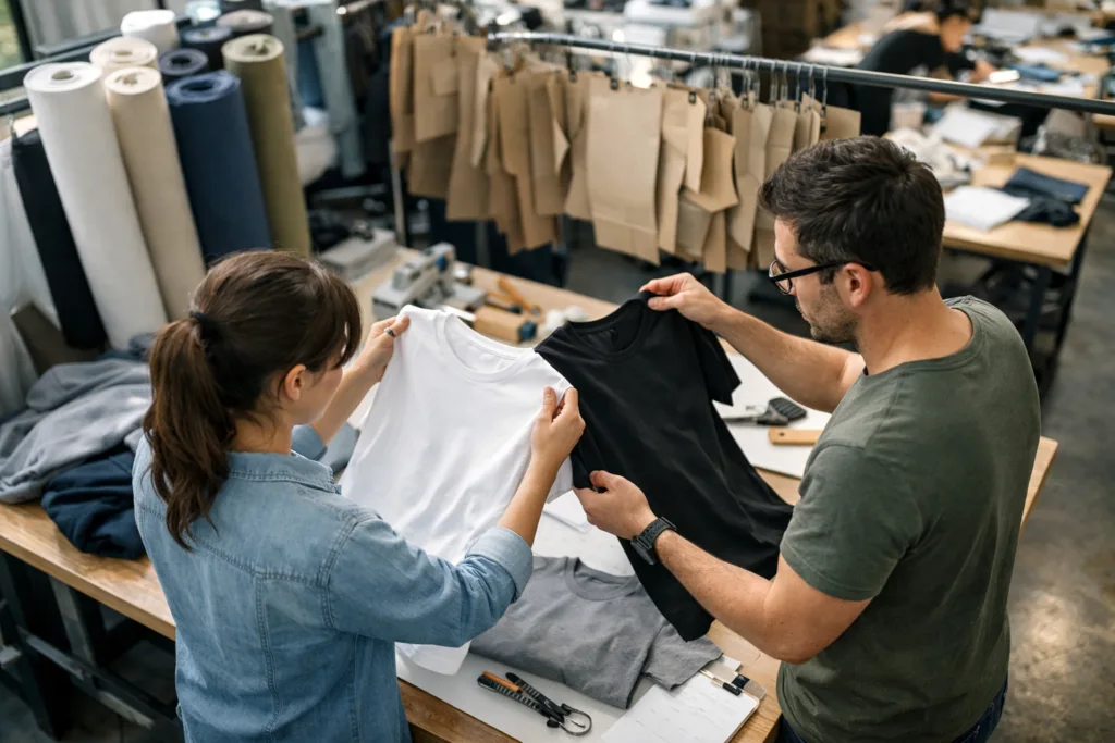 The Startup’s Guide: Low MOQ Clothing Manufacturing Explained for Smart Apparel Launches 1 low moq clothing manufacturing workshop