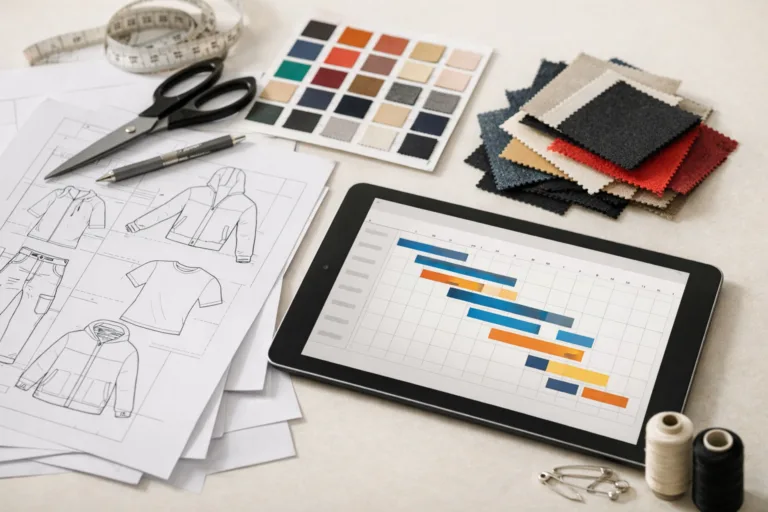 Low MOQ Clothing Manufacturer 20 Tools and documents used in rush apparel order planning and feasibility checks for Chinese garment manufacturers.