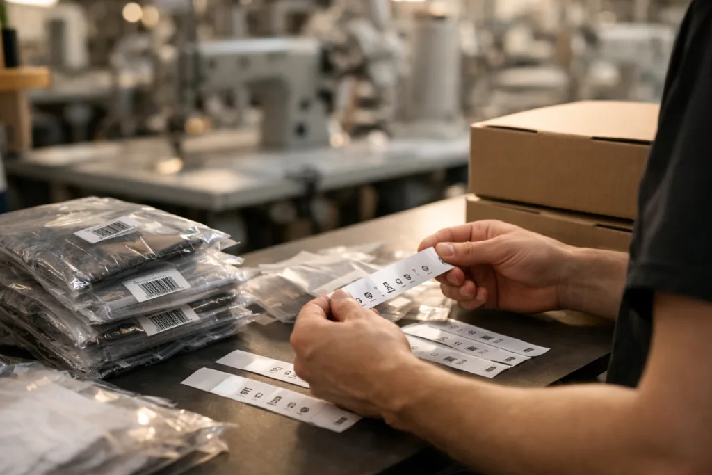 Unlock Signature Branding: 17 Ways Custom Labels and Packaging Elevate Every Team Apparel Order 2 team apparel packaging quality control