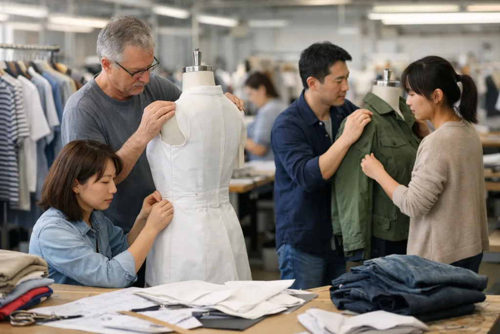 OEM vs ODM Team Apparel: Choose the Right Manufacturing Model for Team Success 2 team apparel production flow