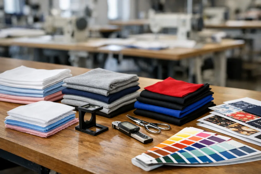 The Ultimate Guide: Fabric Choices That Elevate Custom Team T-Shirts 2 team shirt fabric qc print inspection