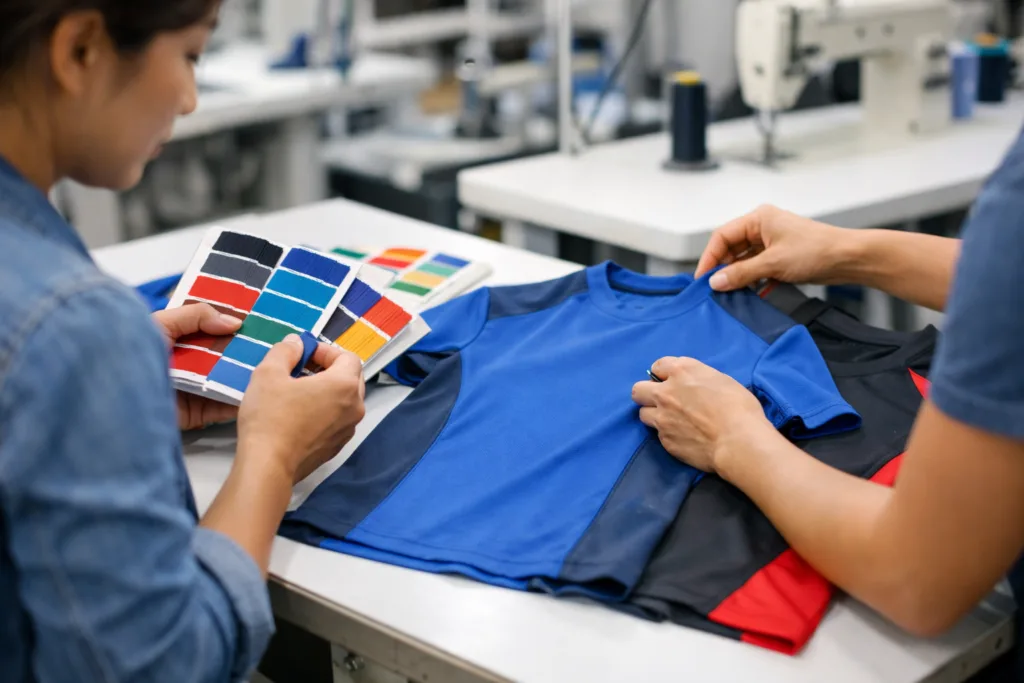 Team Apparel Colors that WOW: The Essential Guide for Stronger Branding 2 teamwear color approval workshop