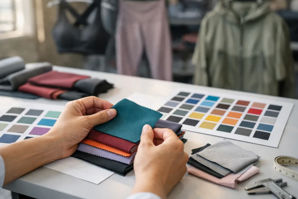 Real Differences: Gym Clothing Manufacturer vs Supplier Explained for Apparel Brands 2 activewear quality inspection production