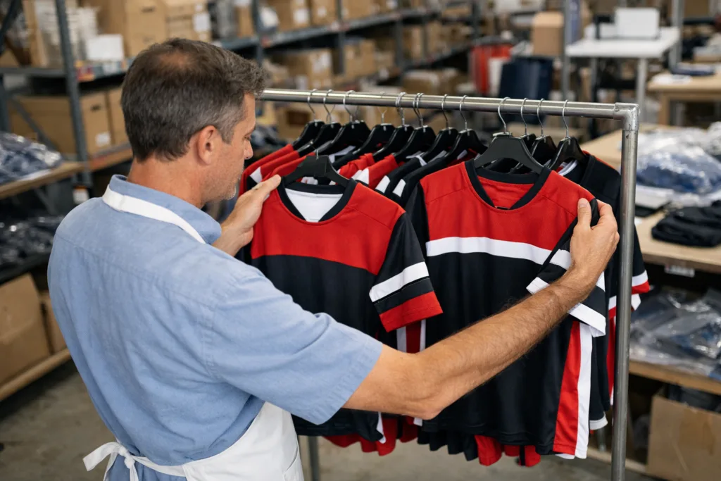 Simple Checks, Smart Results: How to Judge Fabric, Stitching, and Logo Quality for Team Apparel that Lasts 3 apparel qc inspection bulk teamwear