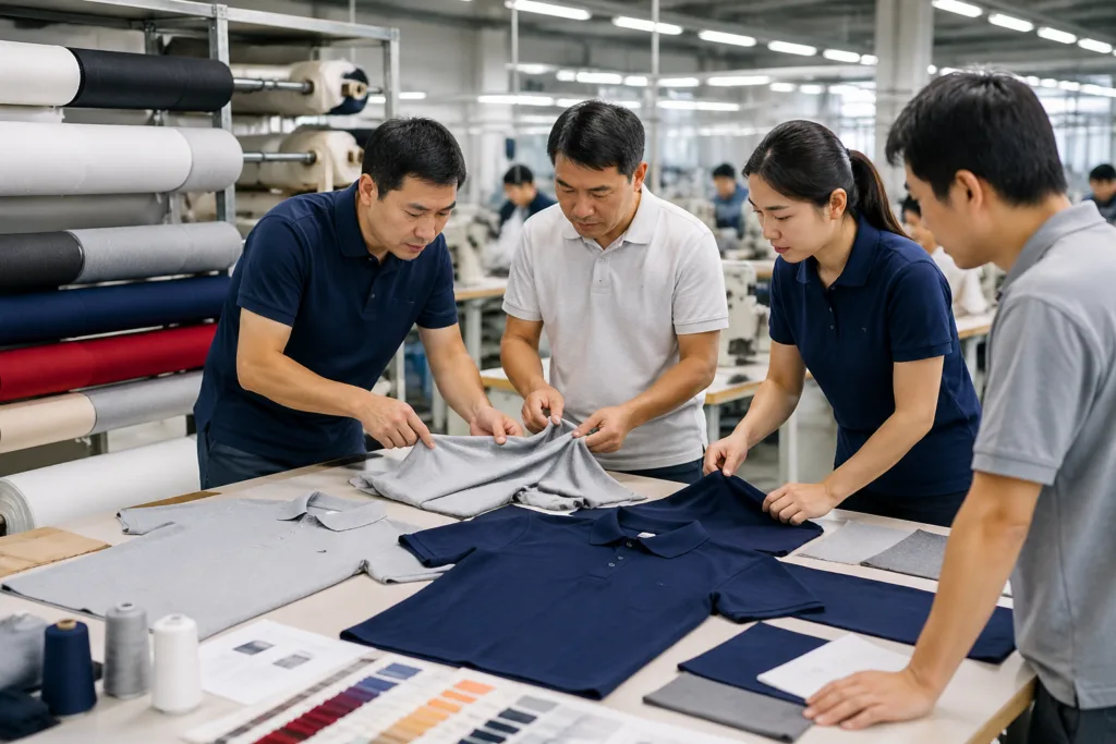 How to Buy Cheap Polo Shirts in Bulk Without Losing Quality 2 bulk polo shirt production planning