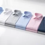 A clear visual comparison of collared and polo shirts as uniform options, illustrating the structural and material differences relevant to uniform programs.