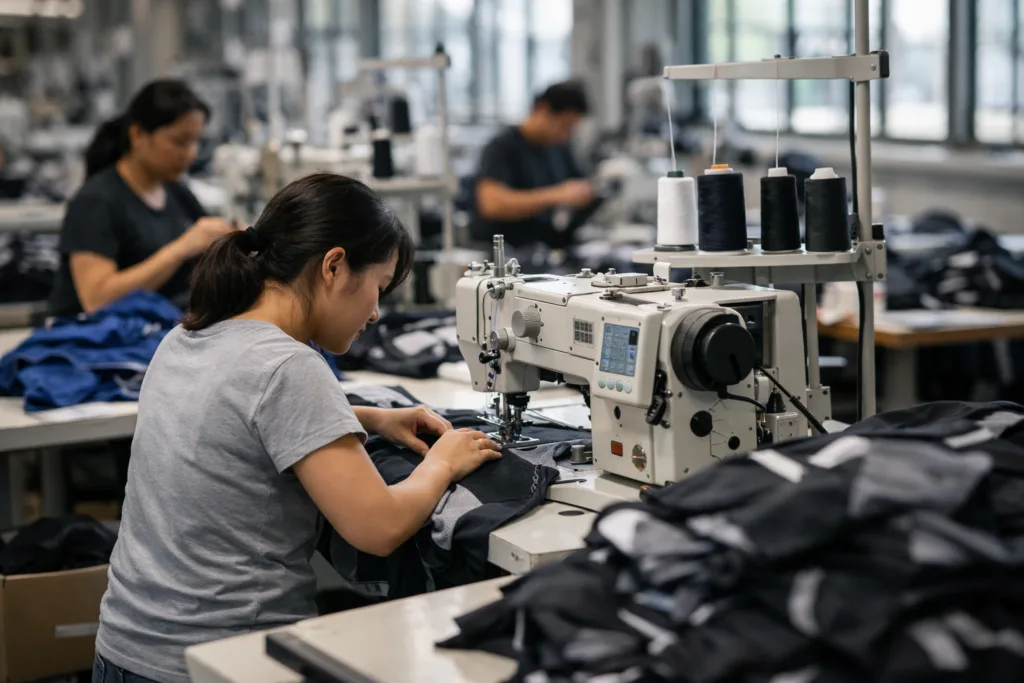 How to Launch Custom Gym Clothing: A Manufacturer’s Guide 2 custom gym clothing factory production