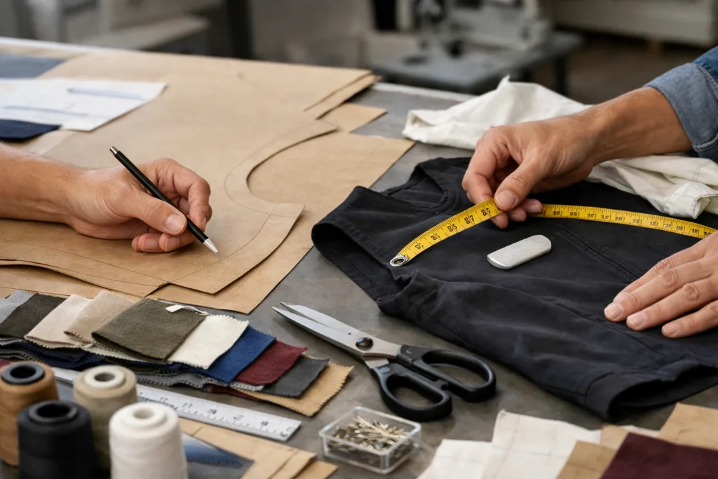 Why Full-Package Manufacturing Is Harder to Copy Than Most Buyers Think 2 full package clothing manufacturing development