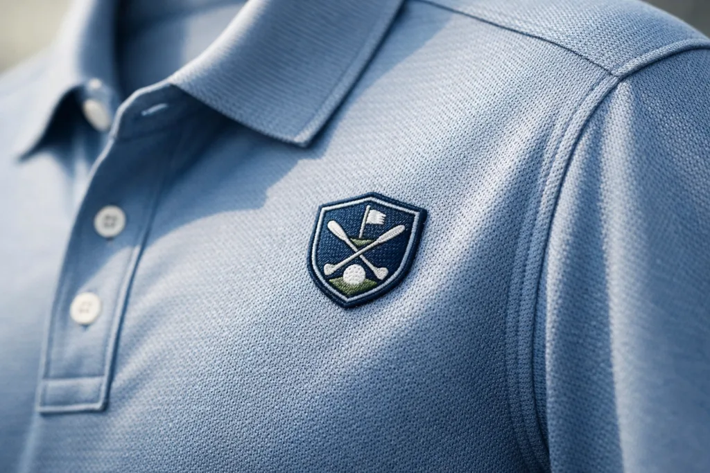 Golf Team Apparel: What Clubs and Brands Usually Look For 2 golf team apparel fabric detail