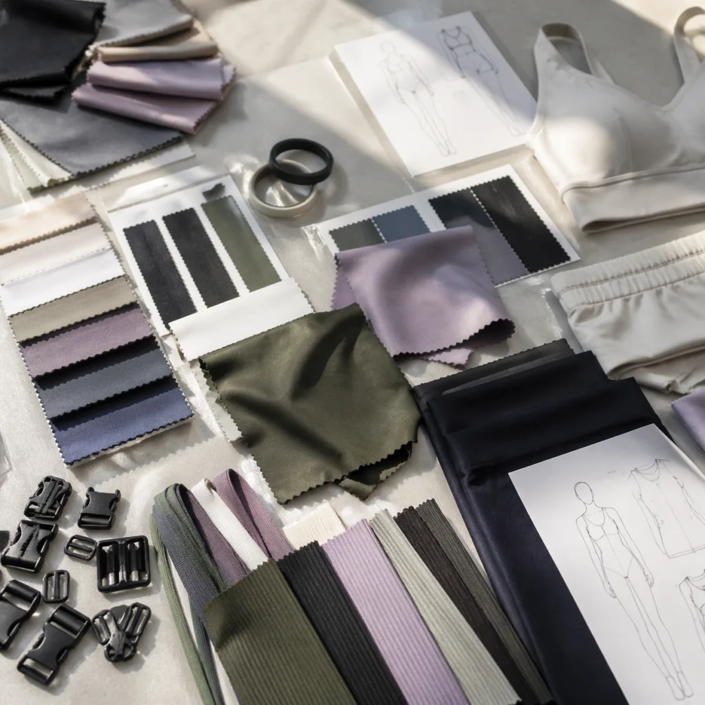 Founder’s Guide: Start Your Gym Clothing Brand with the Right Manufacturing Partner 2 gym clothing brand fabric trims