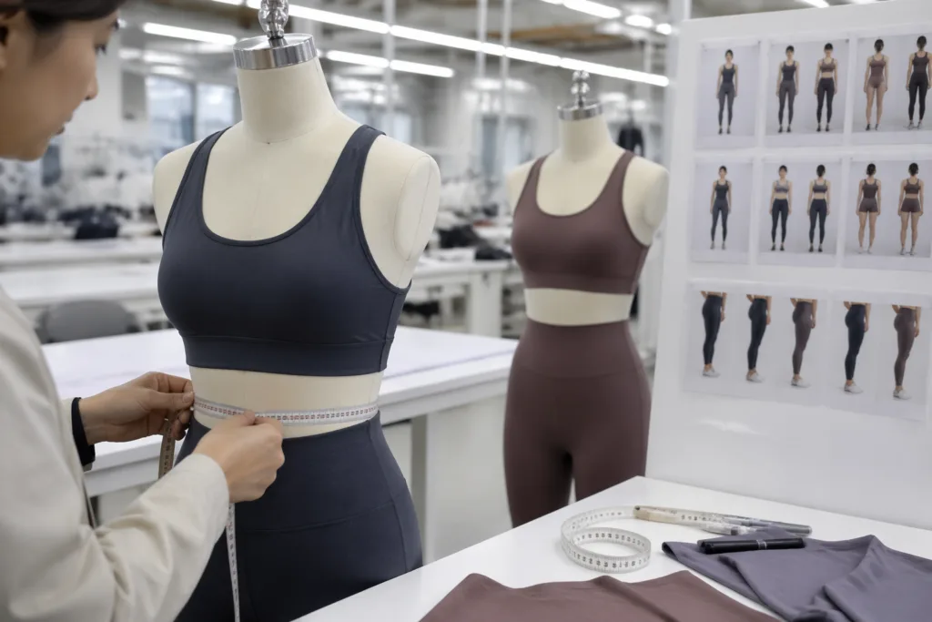 Master the Gym Clothing Sampling Process: Industry-Backed Steps for Flawless Bulk Orders 2 gym clothing fit sample evaluation