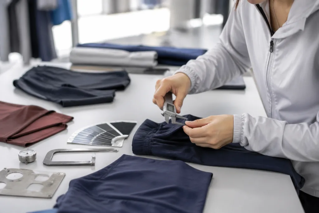 Discover the Real Timeline for Gym Clothing Production: What Buyers Need to Know 2 gym clothing production quality control
