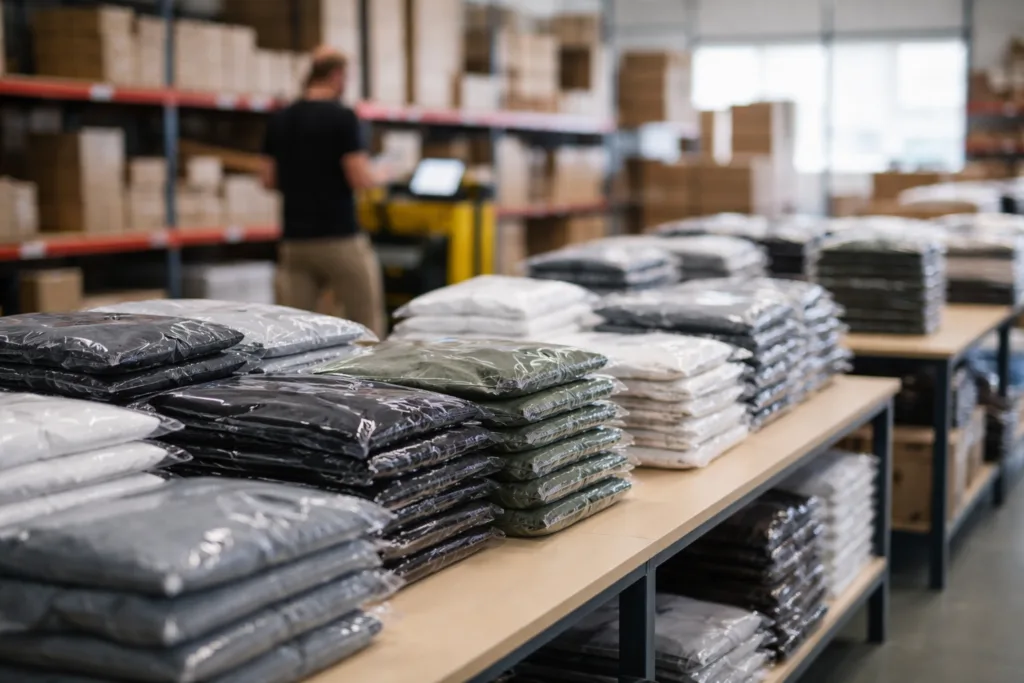 How to Launch Smarter with a Low MOQ Gym Clothing Manufacturer 3 low moq gym clothing logistics