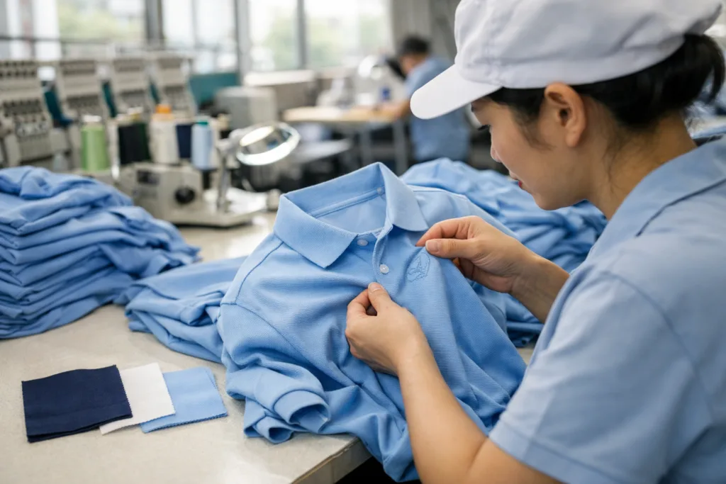 What Teams Should Check When Ordering Moisture-Wicking Golf Polos 2 moisture wicking golf polos qc