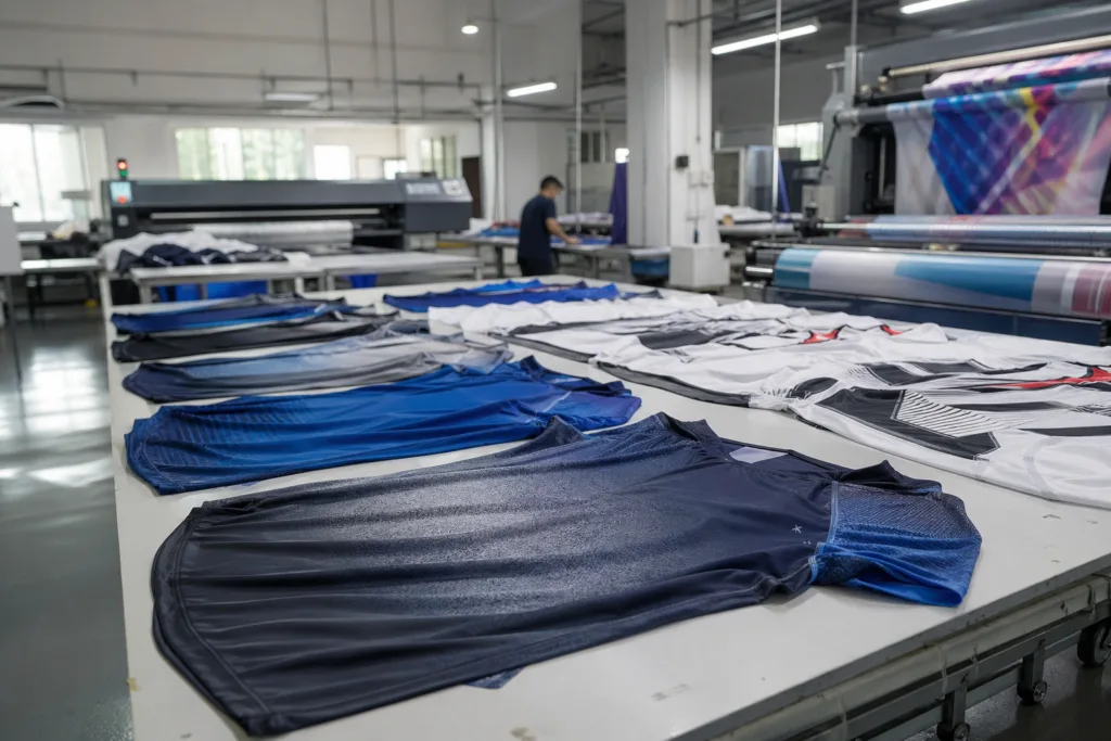 How to Manufacture and Print Custom Dri-Fit Shirts for Brands—Your Complete Guide 2 sublimation screen printing custom dri fit shirts
