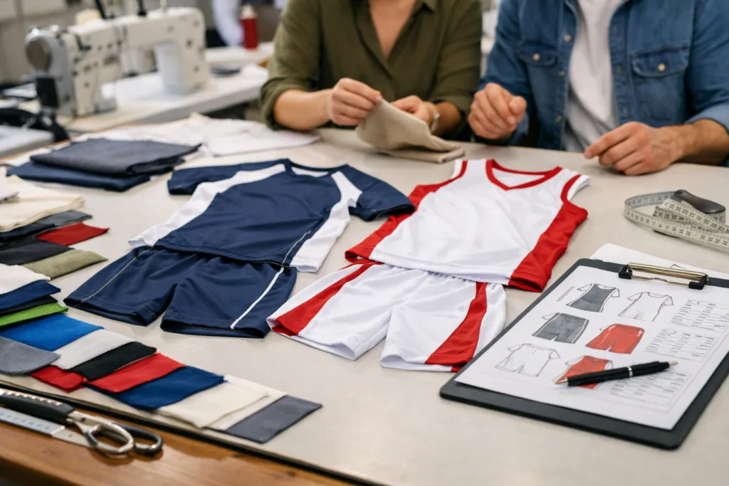 From Uniforms to Identity: How Team Apparel Is Reinventing Brand Building Strategies 2 team apparel collaborative design