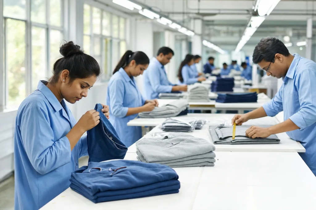 Custom Clothing Manufacturing Guide for B2B Brands: How to Plan Fabric, Fit, Sampling, MOQ, and Production 3 custom clothing quality control