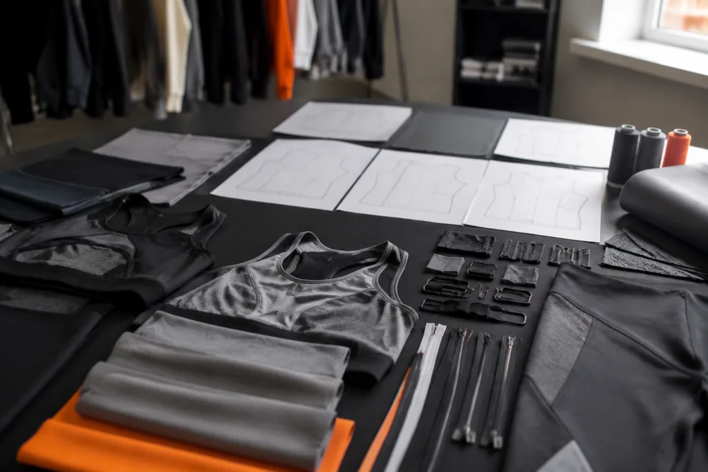 Growth Strategies: Blank vs Custom Gym Clothing 2 custom gym clothing prototype showcase