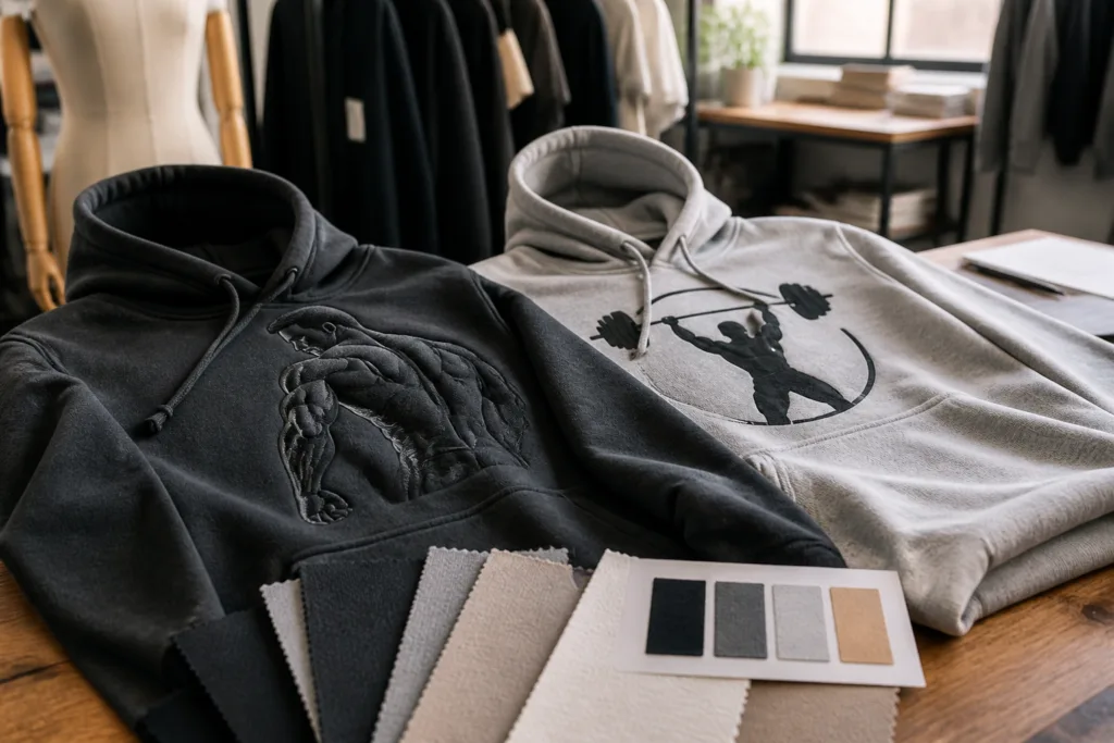 Private Label Hoodies: Practical Guidance for Fitness Brands 2 custom hoodie decoration comparison