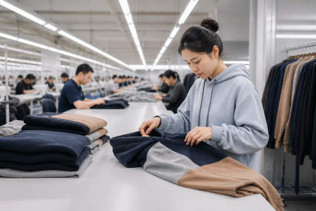 When to Use Blank vs Custom-Made Hoodies: A Manufacturer’s Guide for Printing Brands 3 custom hoodie manufacturing quality control