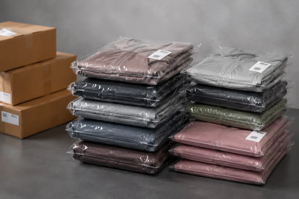 How to Find the Best Activewear Manufacturer for Startups 3 finished gym clothing shipment
