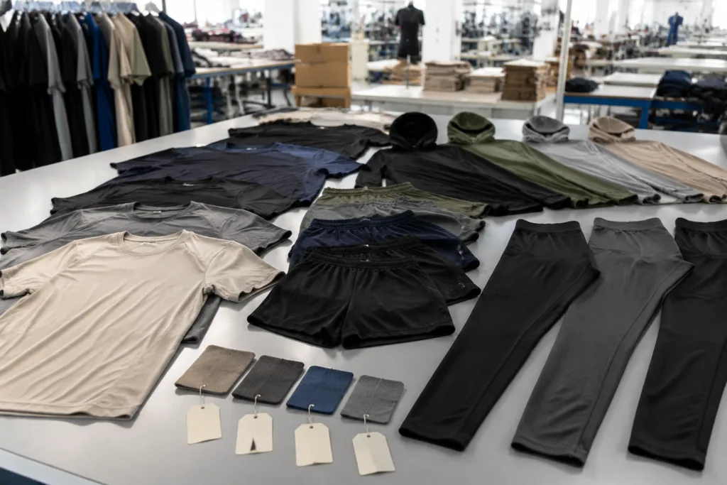 Why Fabric GSM Matters in Gym Clothing Manufacturing 2 gym apparel gsm comparison