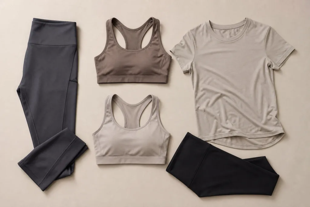 How to Build a Gym Clothing Collection for Online Sales with Your Manufacturer 3 gym clothing content creation studio