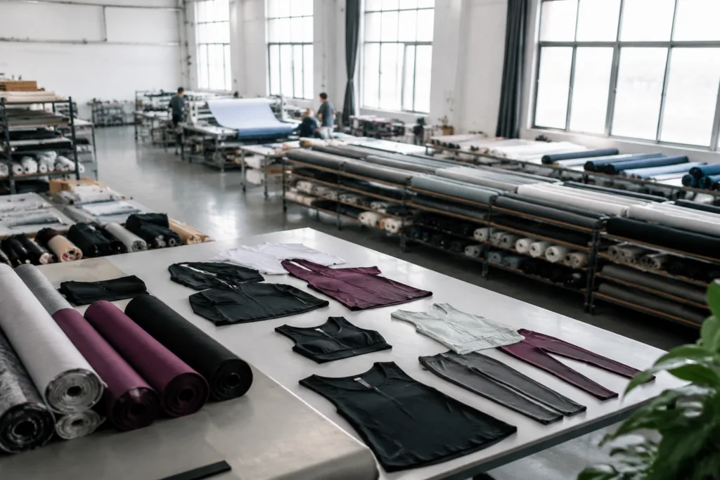 How to Compare Quotes from Gym Clothing Manufacturers Without Making a Costly Mistake 1 gym clothing manufacturer production floor