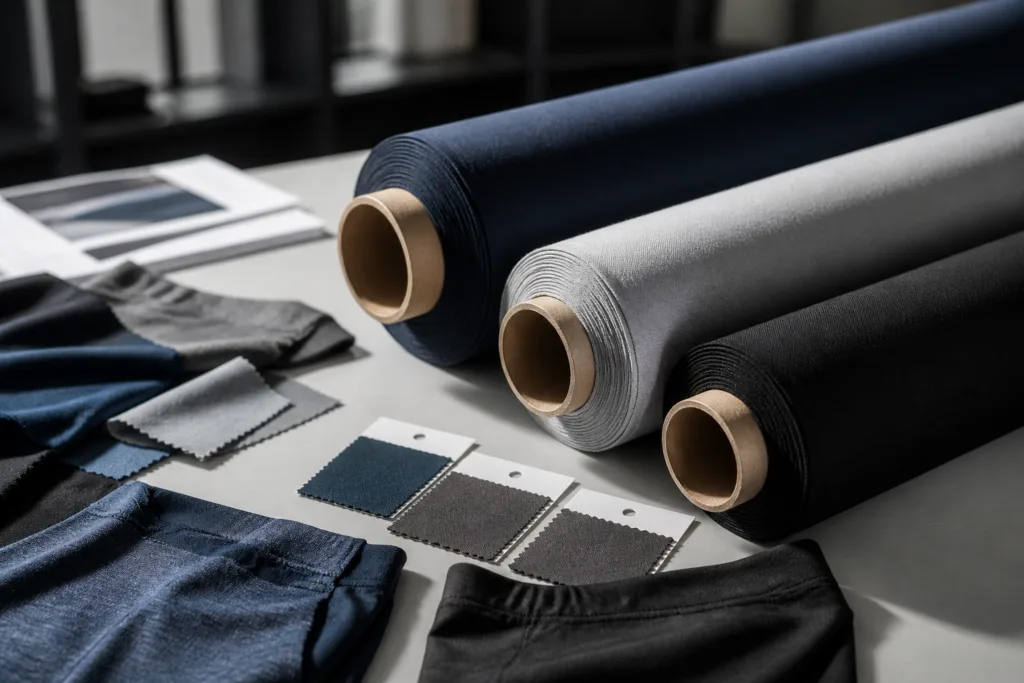 How to Source Men’s Gym Wear: A Practical Manufacturer Guide for Buyers 2 mens gym wear fabric inspection