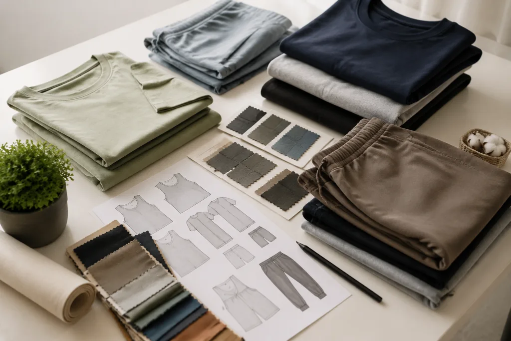 The Clear-Cut Guide to Organic Cotton Gym Clothing vs Performance Blends for Activewear Brands 1 organic cotton gym clothing design studio