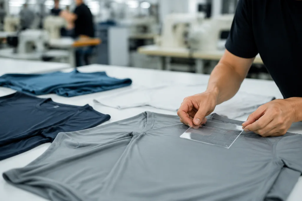 Logo Placement Secrets: 7 Practical Ways Logo Position Impacts Gym Clothing Costs, Fit & Brand Image 3 qc logo placement gym clothing