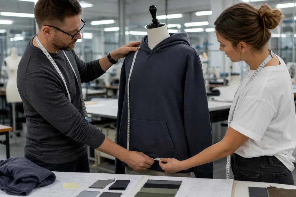 From First Private Label Order to Repeat Production: How Brands Should Improve Sales, Reorders, SKUs, Fit, and Packaging 2 fit refinement repeat private label orders