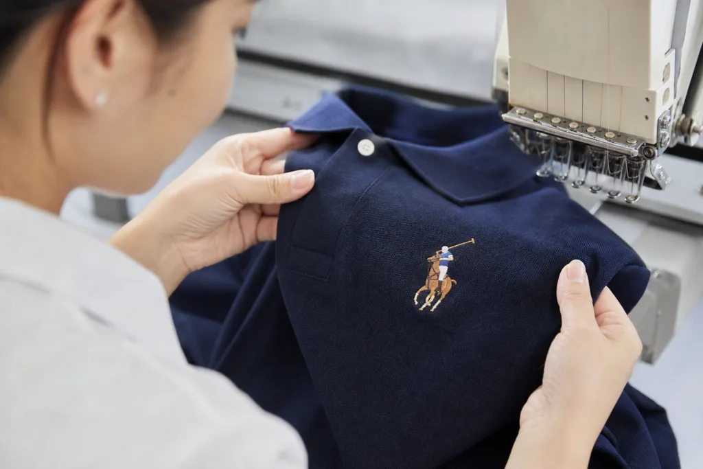 Common Polo Shirt Production Problems and How Manufacturers Prevent Them 2 polo embroidery quality control