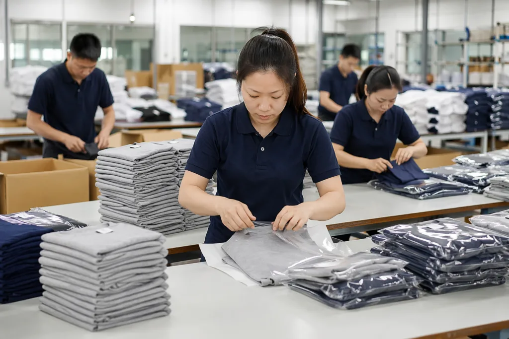 Polo Shirt Quality Checklist for Bulk Buyers: A Practical QC Guide for Consistent Mass Production 3 polo shirt quality checklist packing inspection