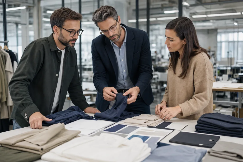 From First Private Label Order to Repeat Production: How Brands Should Improve Sales, Reorders, SKUs, Fit, and Packaging 1 reviewing first order results repeat production