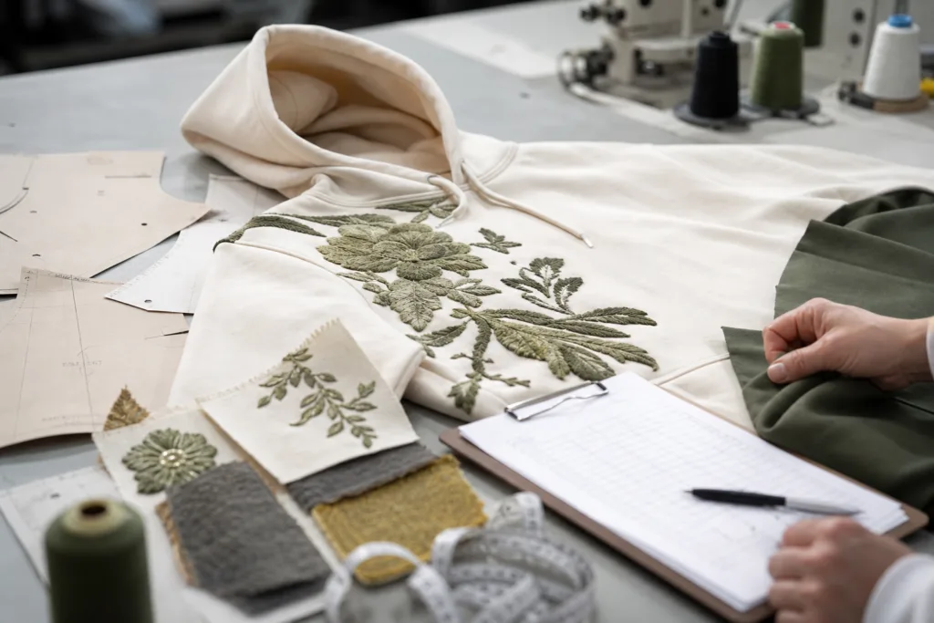 Small Batch Clothing Manufacturing: When It Makes Sense for Your Apparel Project 2 small batch clothing manufacturing sampling