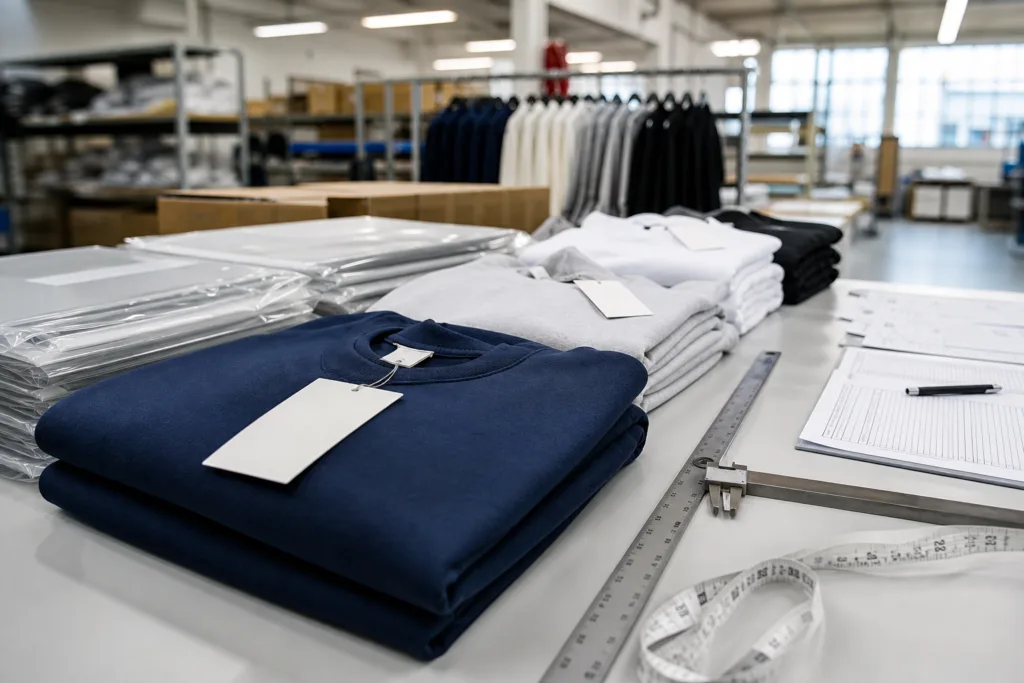 Private Label vs Custom Clothing for Startups: Which Apparel Manufacturing Route Is Better for Launch Speed, Budget, and Brand Differentiation? 3 startup apparel qc branding finish