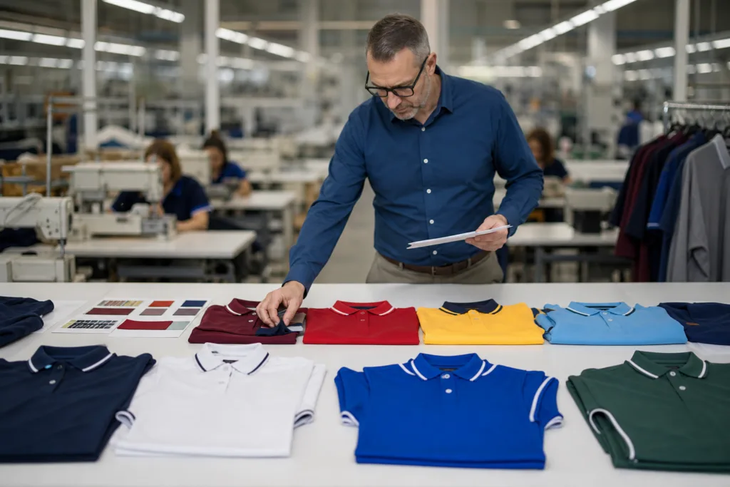 Team Polo Shirts for Schools, Clubs, and Organizations: A Practical Guide to Custom Bulk Ordering 1 team polo shirts fabric spec planning