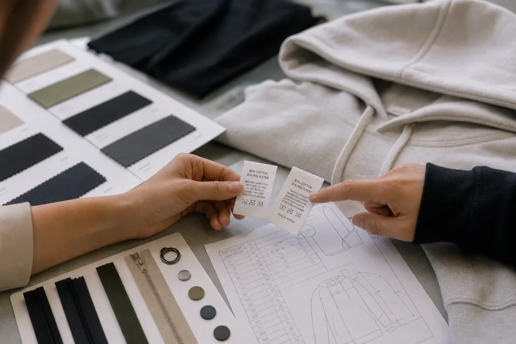 Apparel Labeling Requirements for Imported Clothing: What Buyers Need to Confirm Before Production and Shipping 2 apparel labeling requirements sample approval