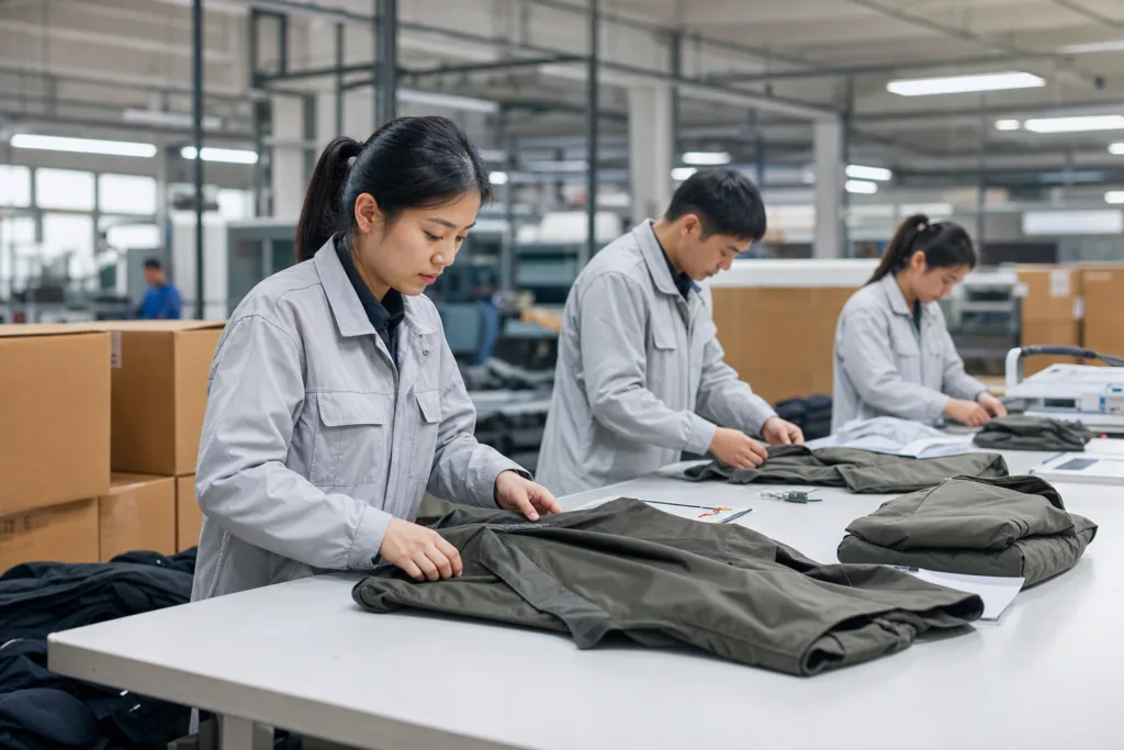 How to Scale From a Low MOQ Trial Order to Bulk Apparel Production: Repeat Orders, Color Expansion, Size Grading, SKU Growth, and Cost Optimization 3 bulk production quality control