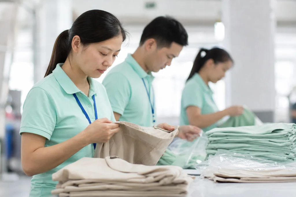 OEM vs ODM Clothing Manufacturing in China: How Buyers Choose the Right Apparel Production Model 3 garment quality control before shipment